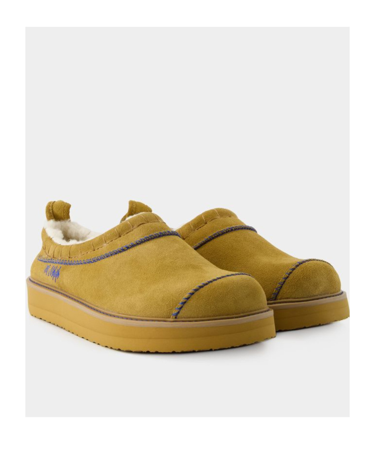 Ader Error Round-head Casual Shoes In Brown