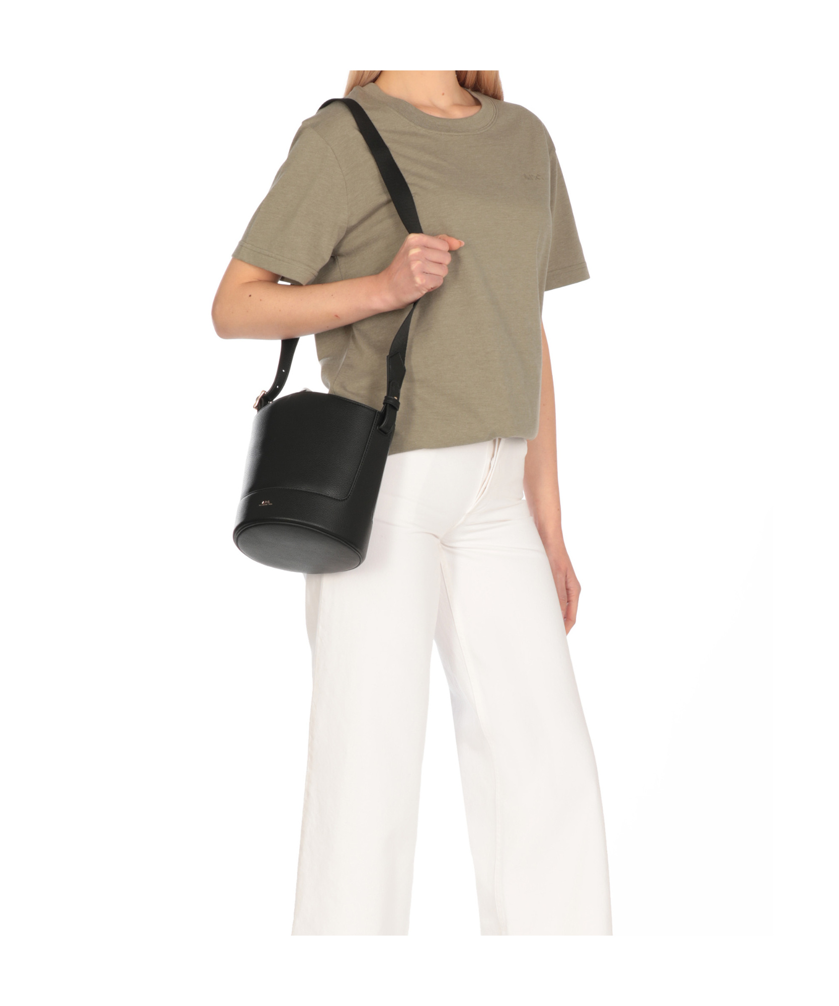Apc T-shirt A.p.c. Woman Color Grey In Nude