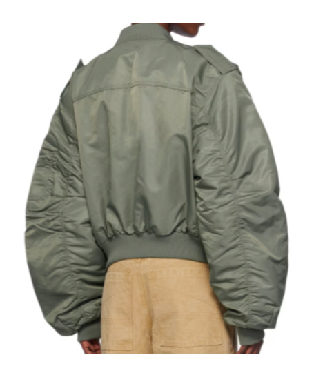 ENTIRE STUDIOS ZIPPERED PILOT JACKET