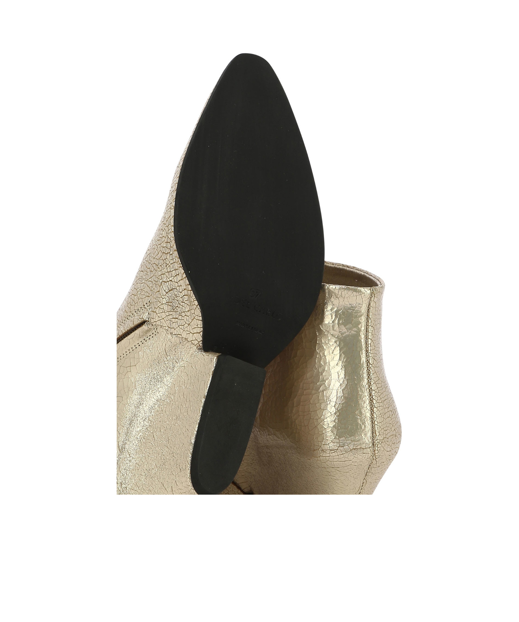 Shop Roberto Del Carlo Pointed Short Boots In Nude