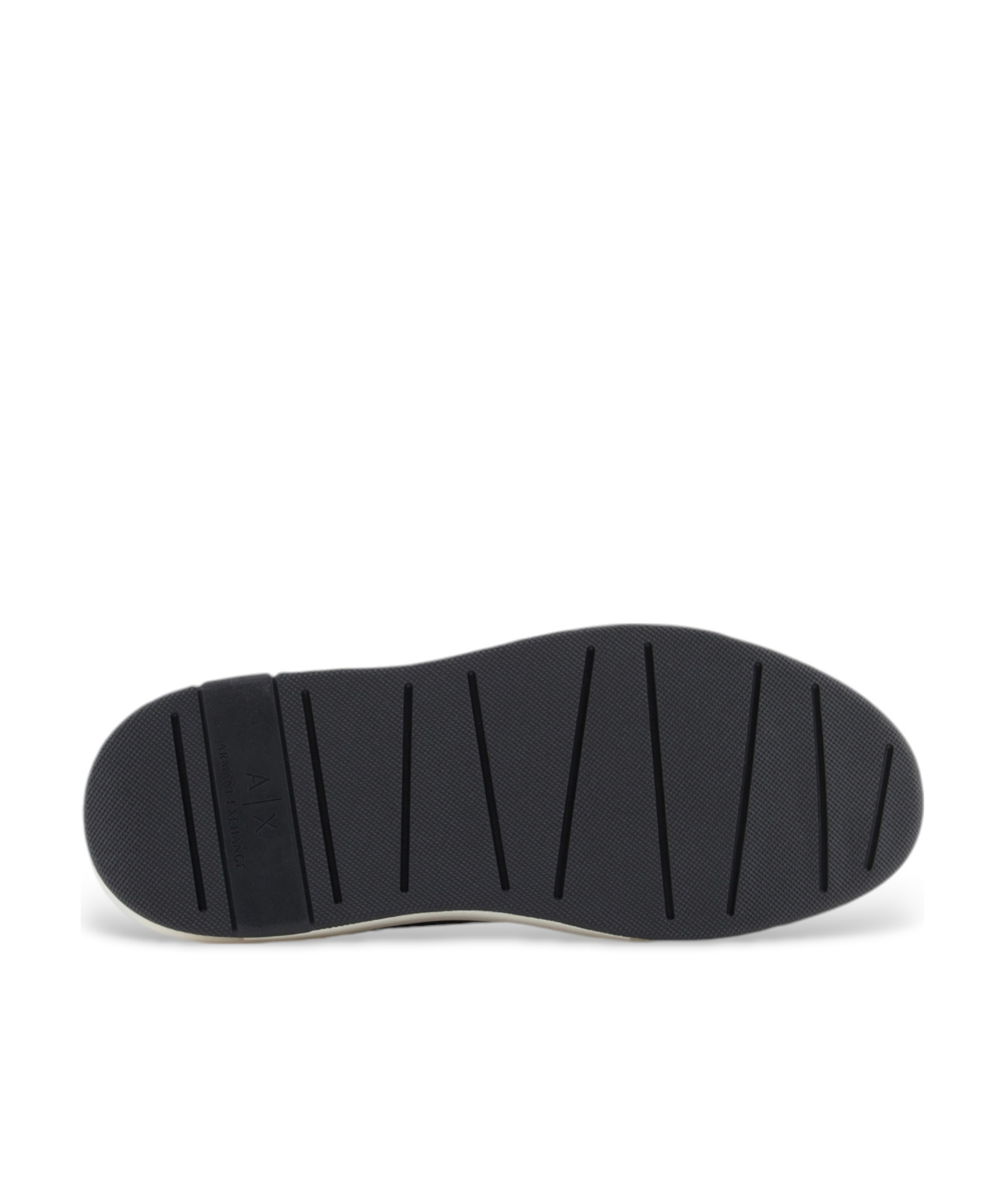 Armani Exchange Two-tone Sneakers In Black