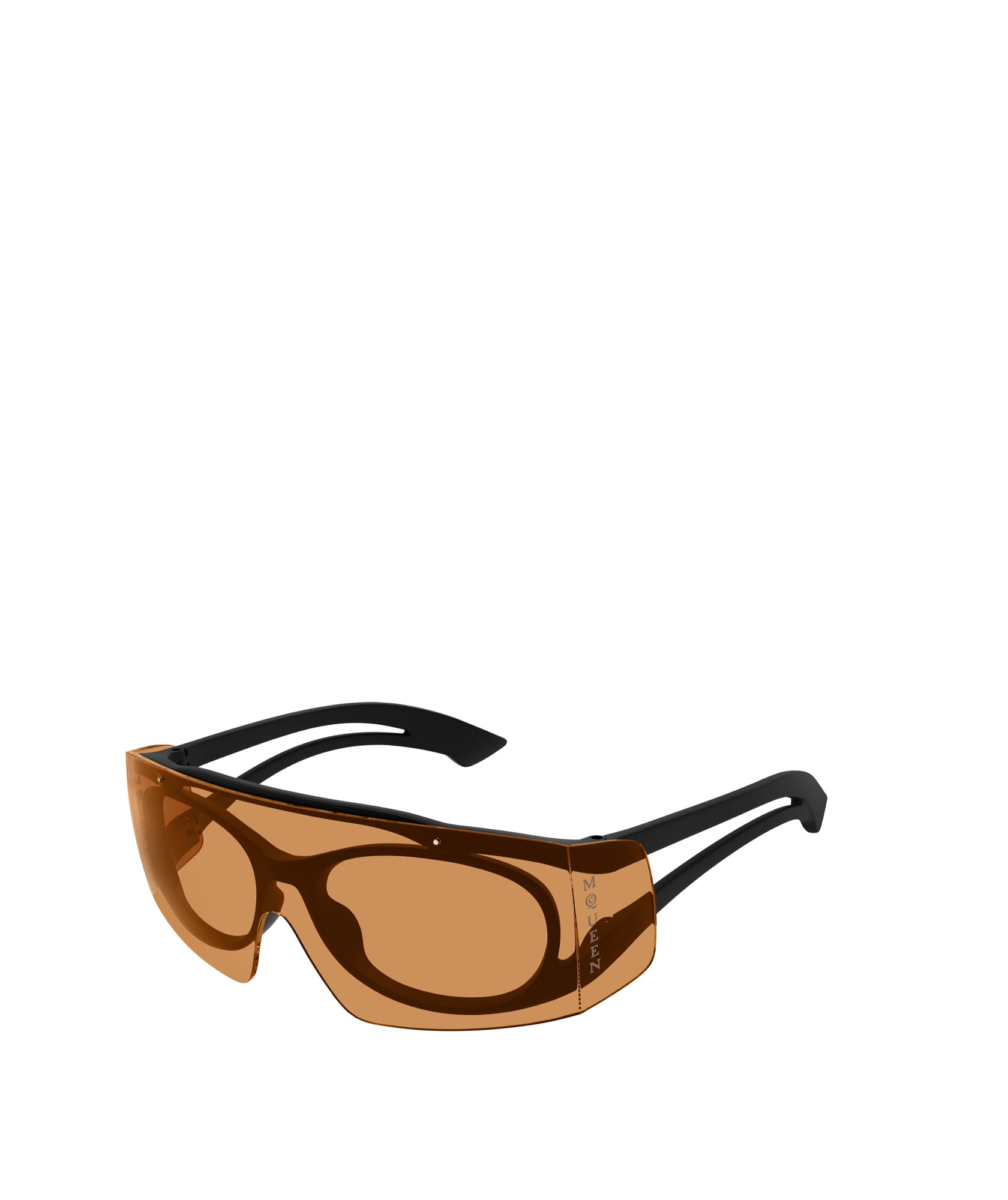Alexander Mcqueen Full Frame Sunglasses In Brown