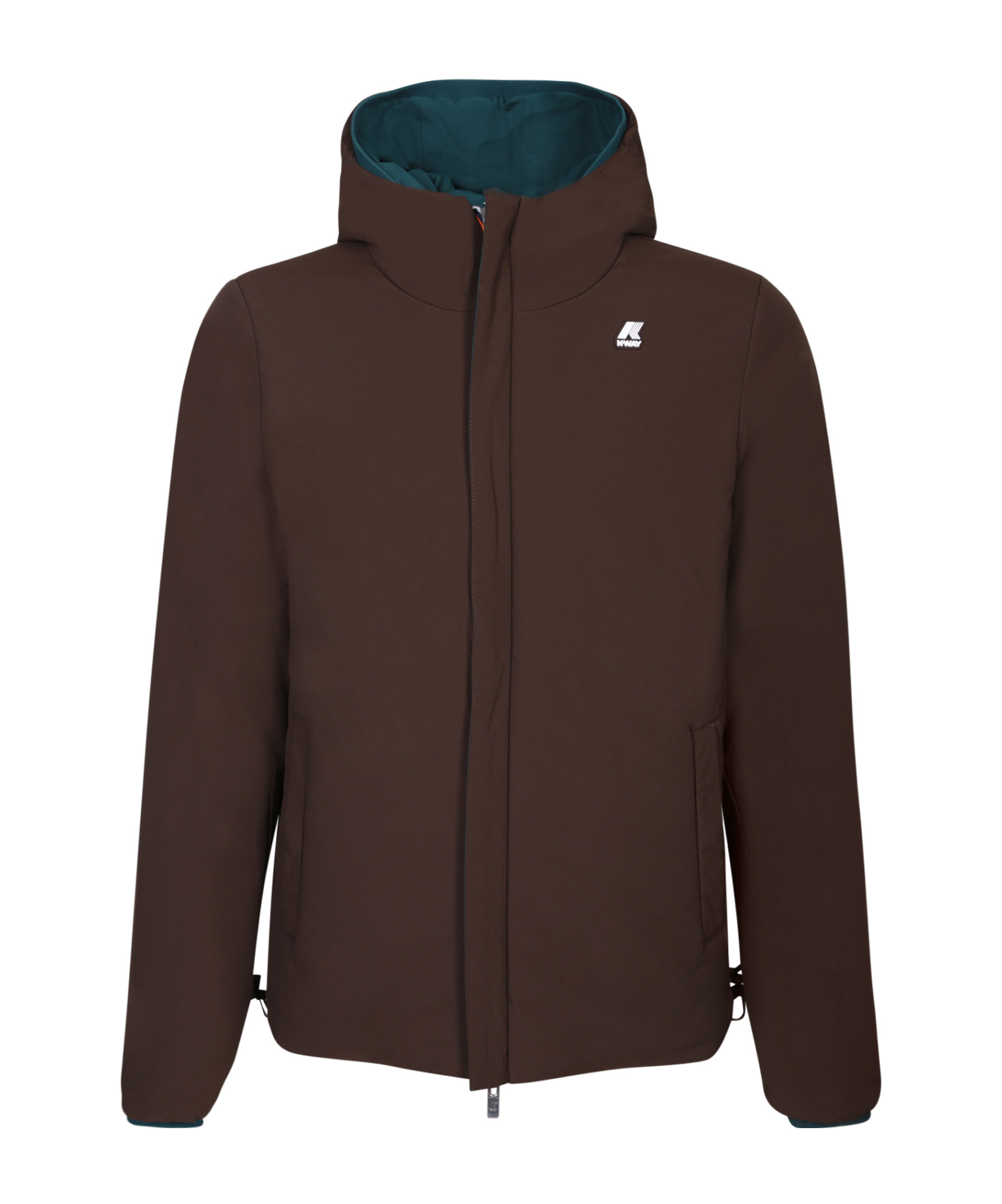 K-way Long-sleeved Double-sided Casual Jacket In Blue