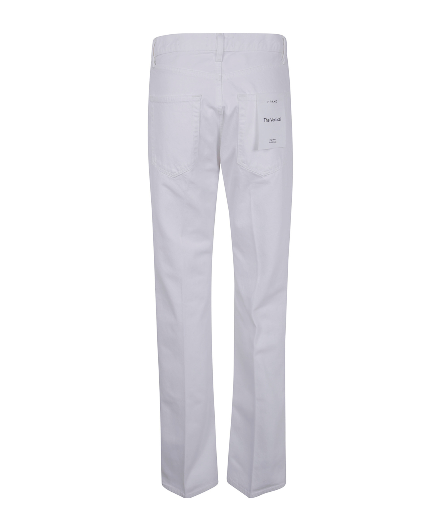 Frame High-waisted Straight-leg Jeans In Blue