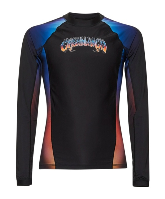 CASABLANCA CASABLANCA GRADIENT RASH VEST