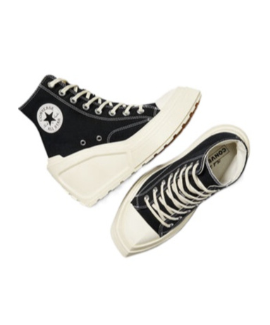 Converse 110mm Chuck 70 De Luxe Wedge Hi Sneakers In White