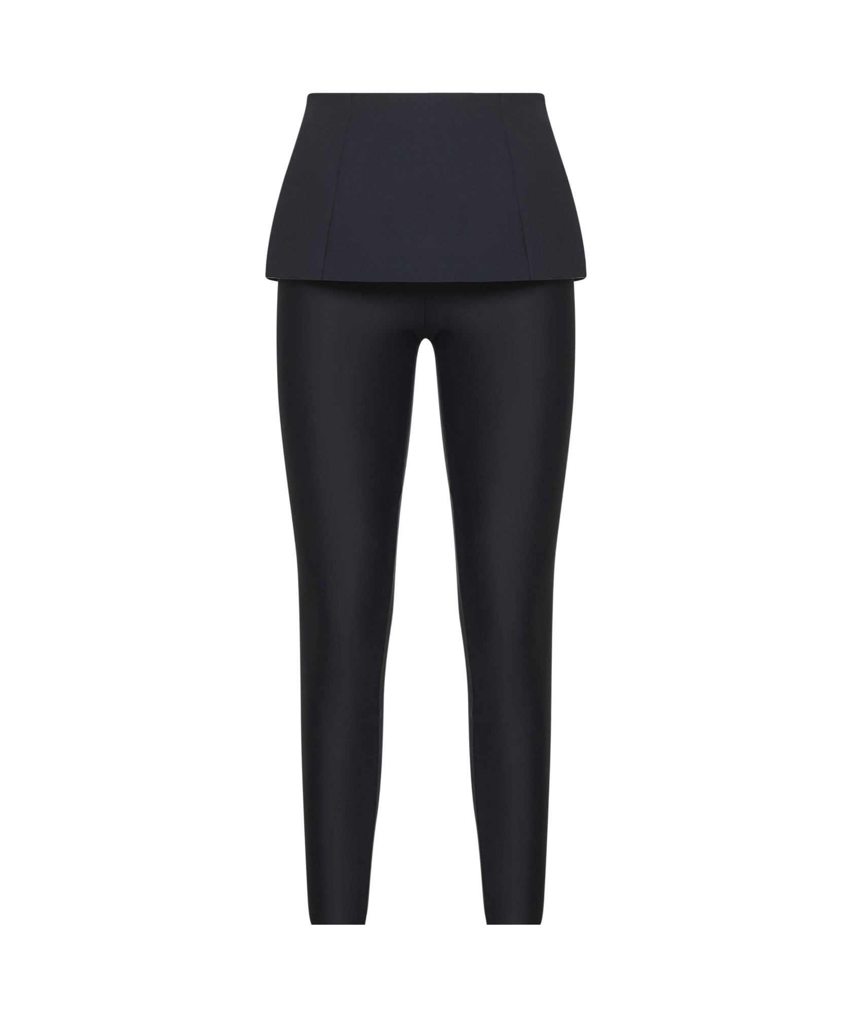 Diesel Women Blue Jersey P-hour-bond Trousers In Black