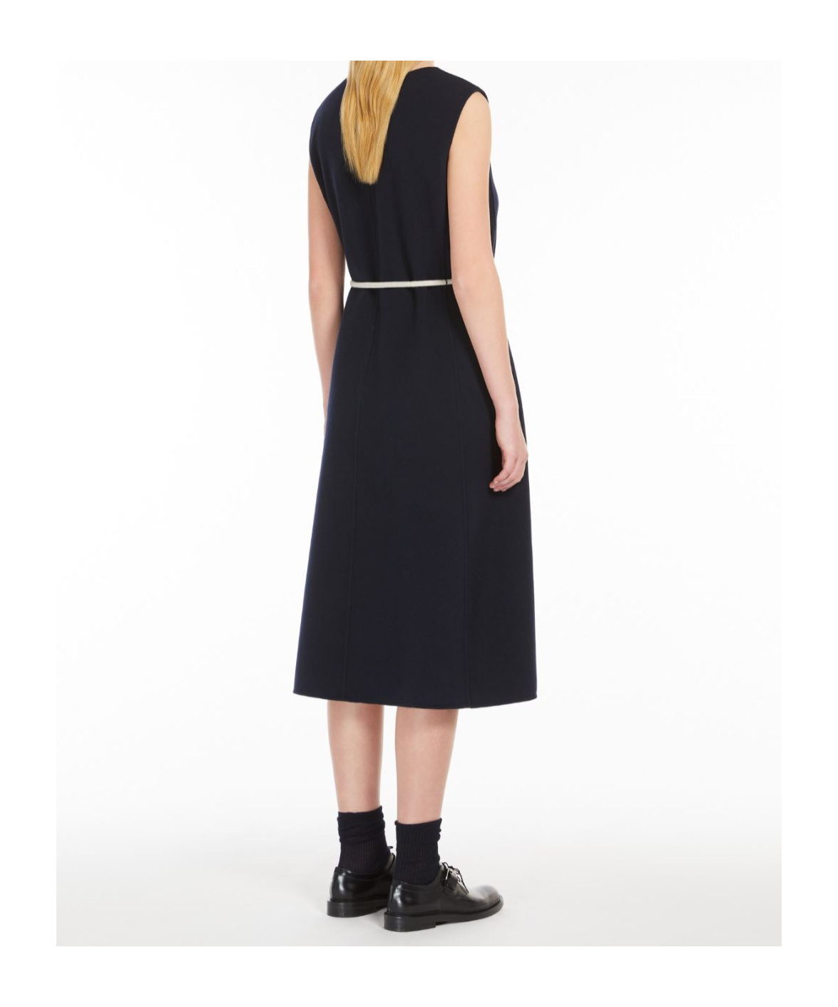 Max Mara Sleeveless Dress In Black
