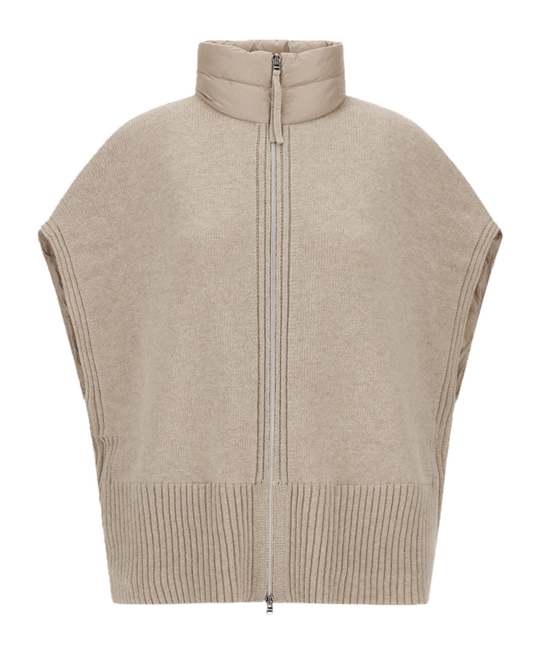 Herno Ribbed Knit Down Cape