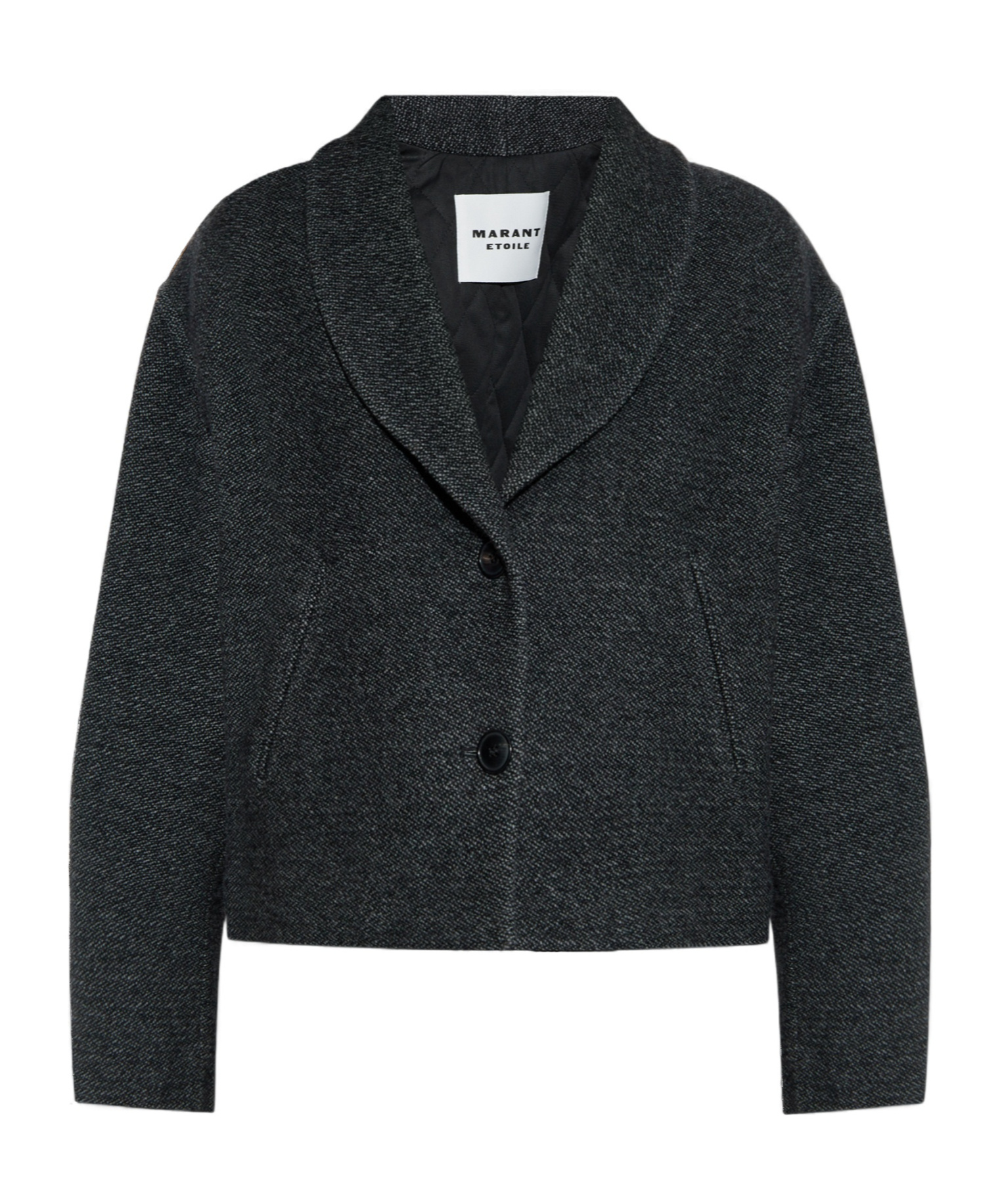 Isabel Marant Étoile Long-sleeved Casual Jacket In Black