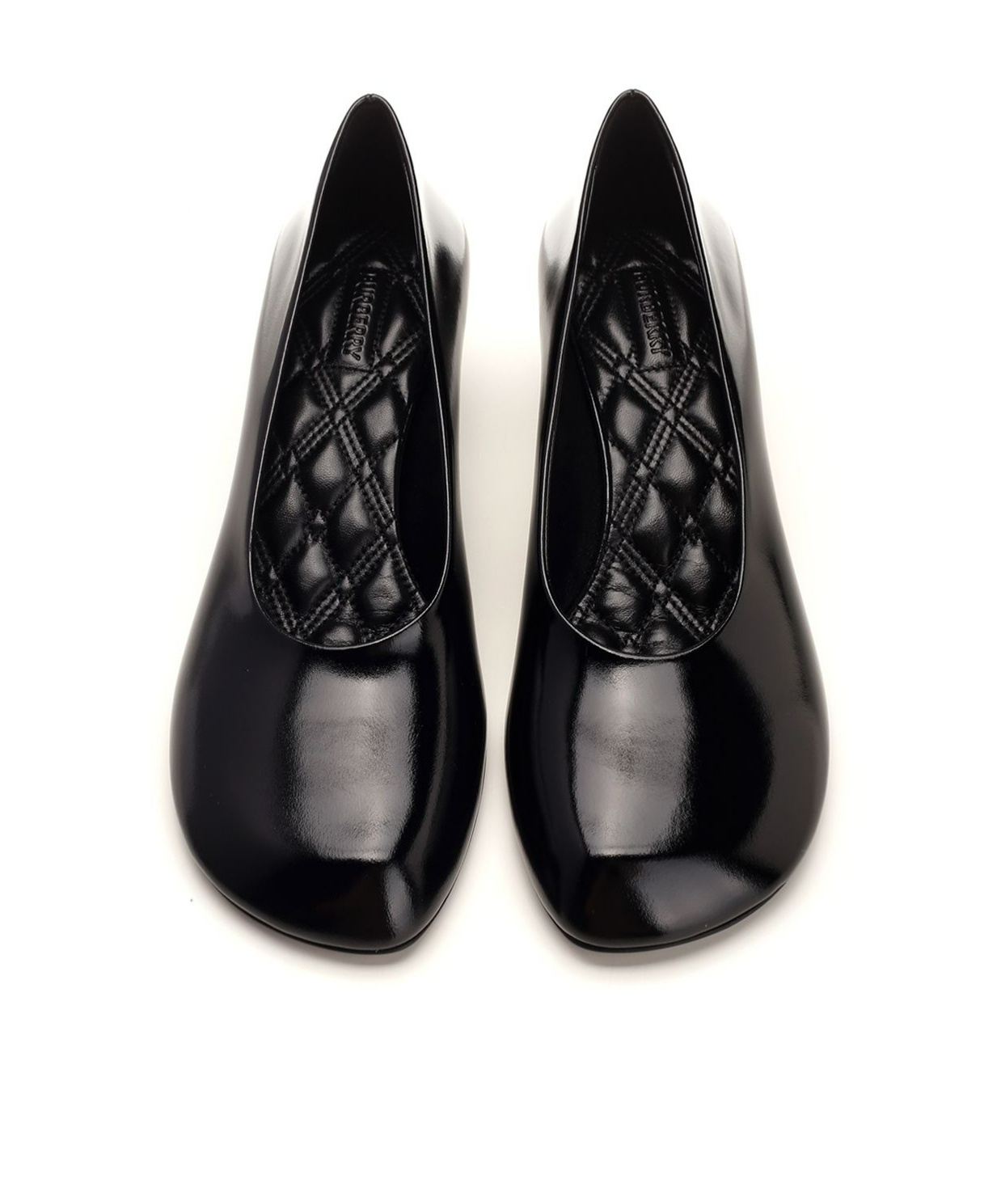 Burberry Asymmetric-toe Slip-on Pumps In Black