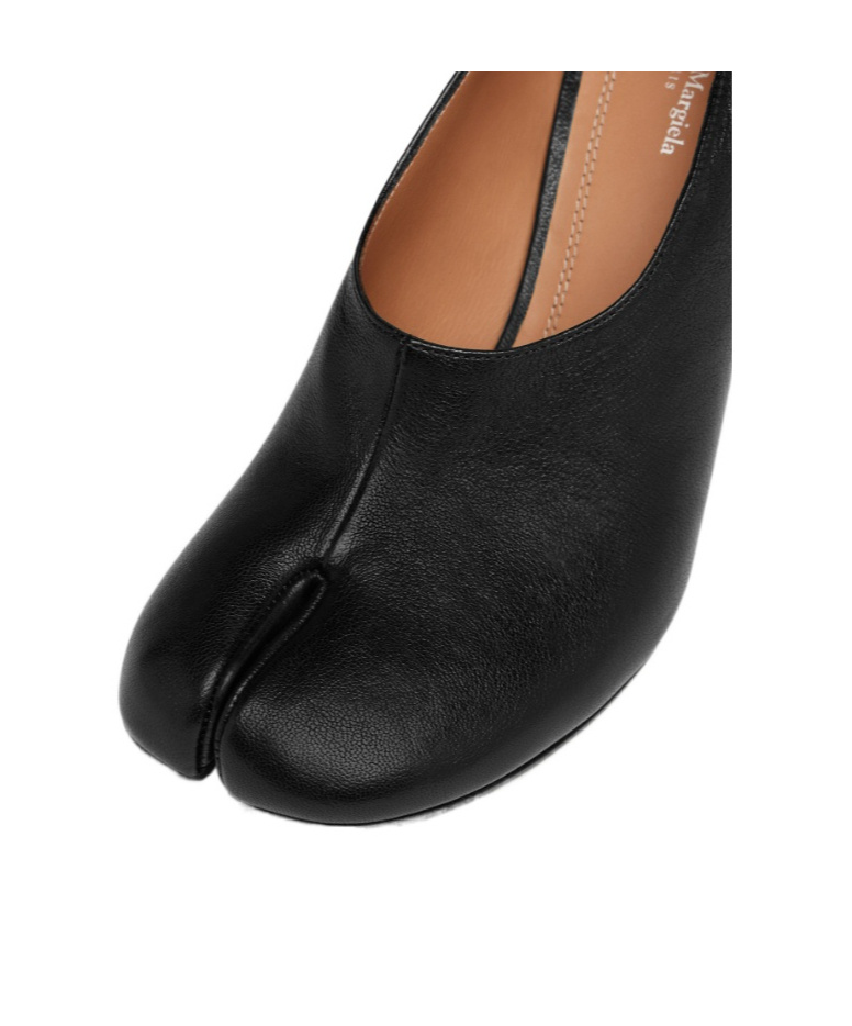 Maison Margiela 80mm Tabi Pumps In Black