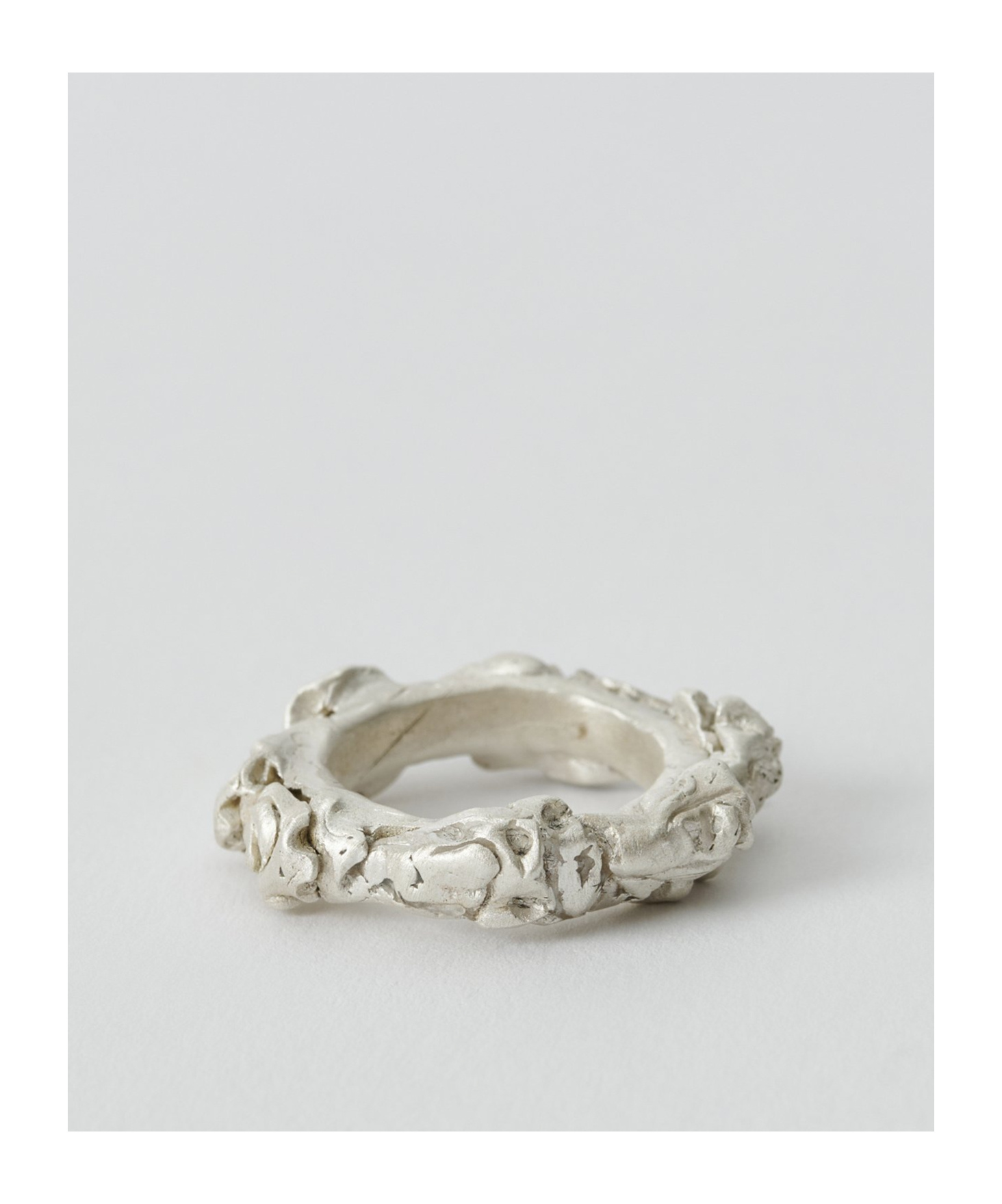 Our Legacy Oyster Ring Petite In Yellow