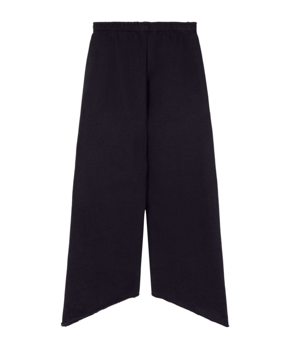 Barrow Asymmetrical Stretch Pants In Black