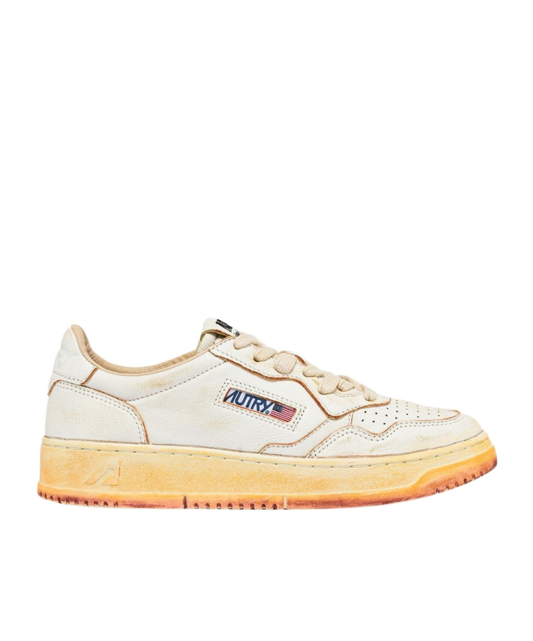 Autry Super Vintage Sneakers In Nude