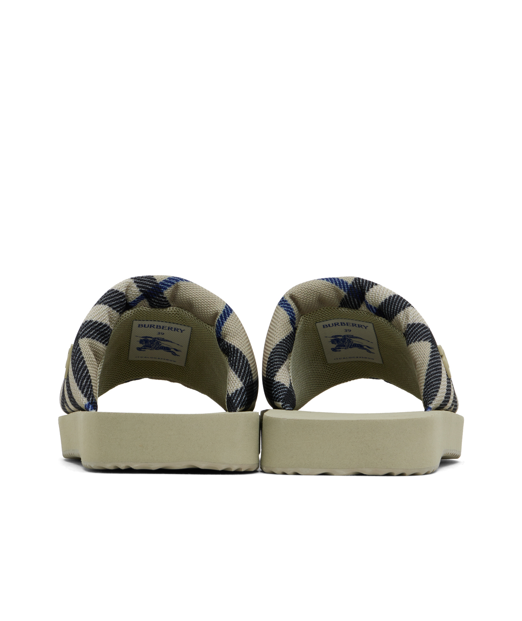 BURBERRY TREK SLIPPERS