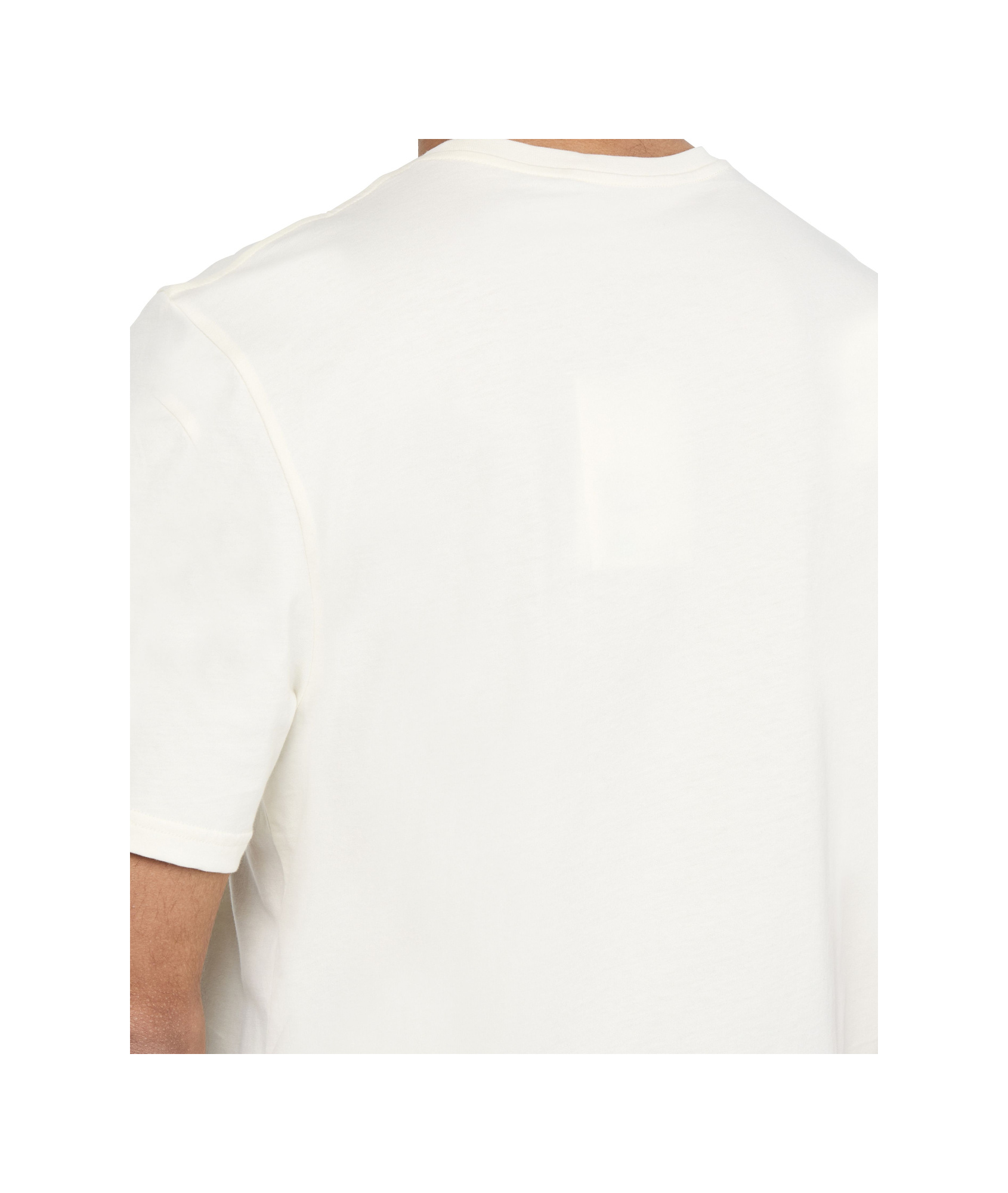 Shop Jacquemus Item O-neck Short-sleeved T-shirt In White