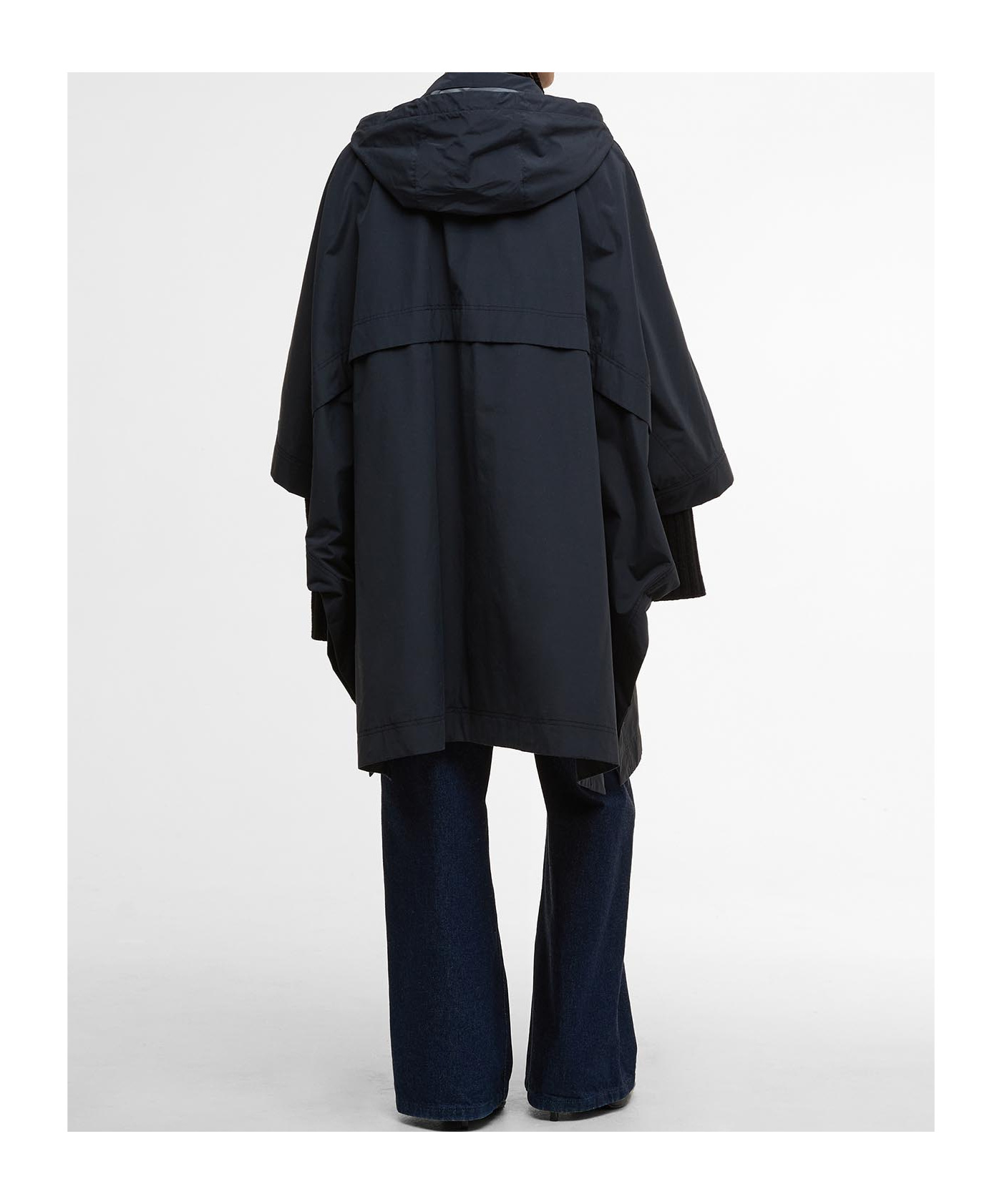 Barbour Everlee Showerproof Cape In Black
