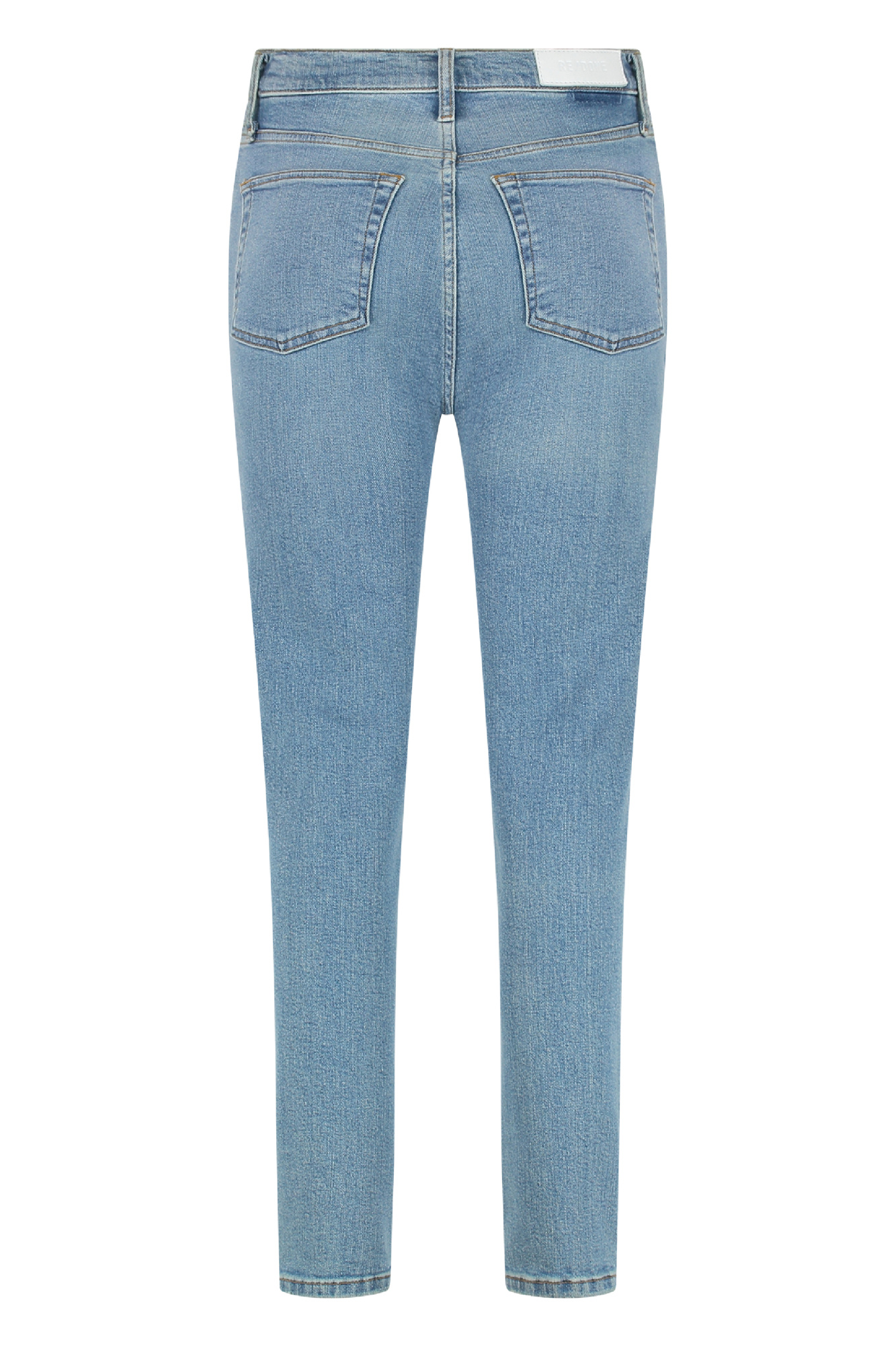 Re/done 90s High-rise Skinny-fit Jeans In Blue