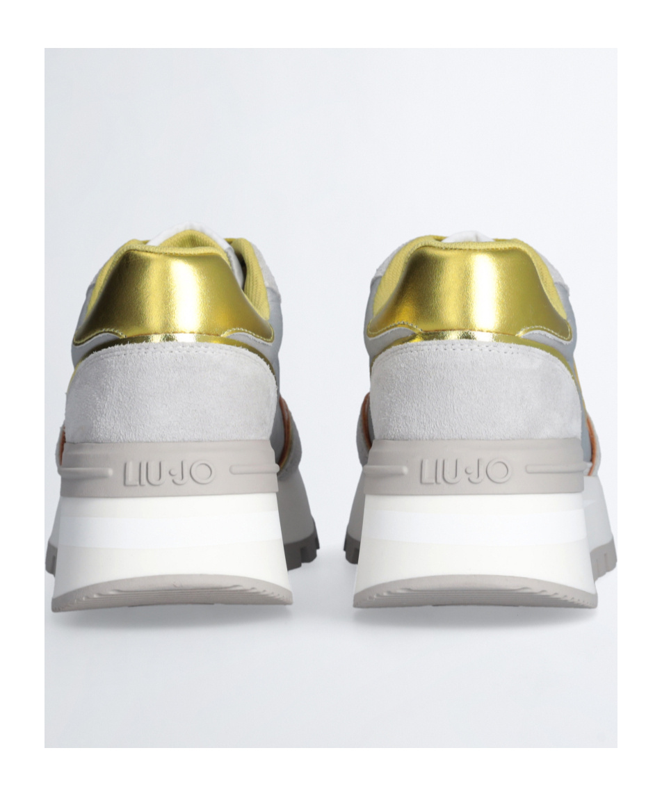 Liu •jo Round-head Sneakers In White