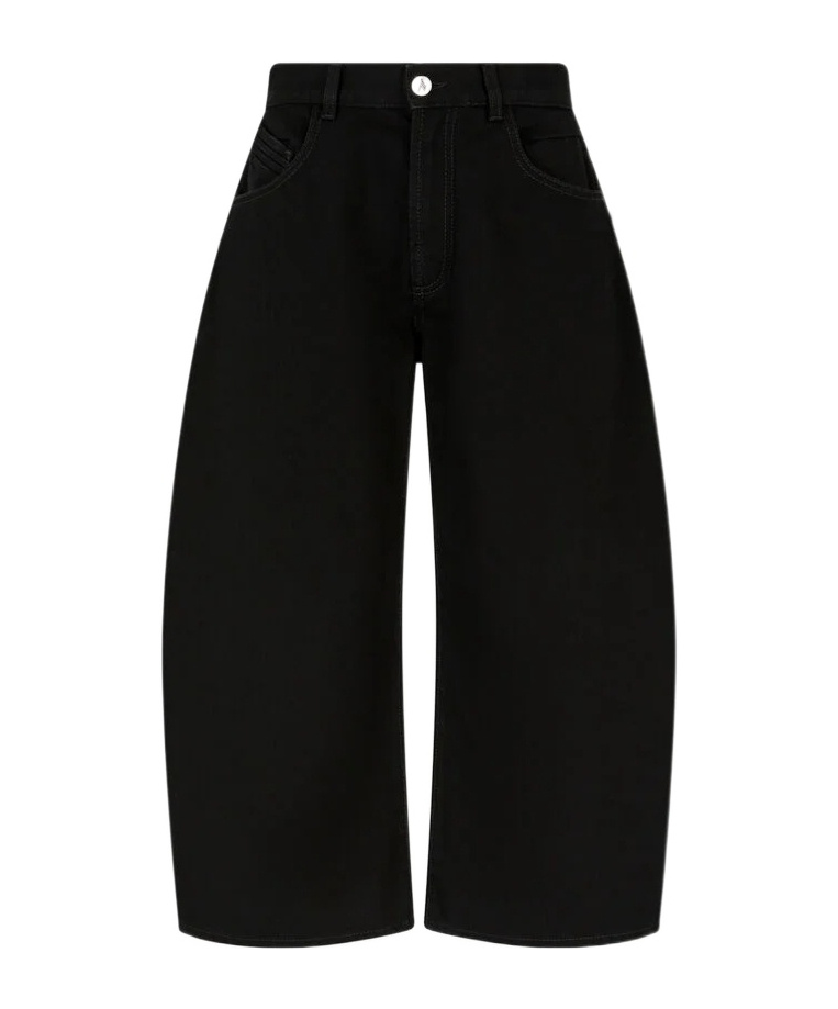 Attico The  Jeans In Black