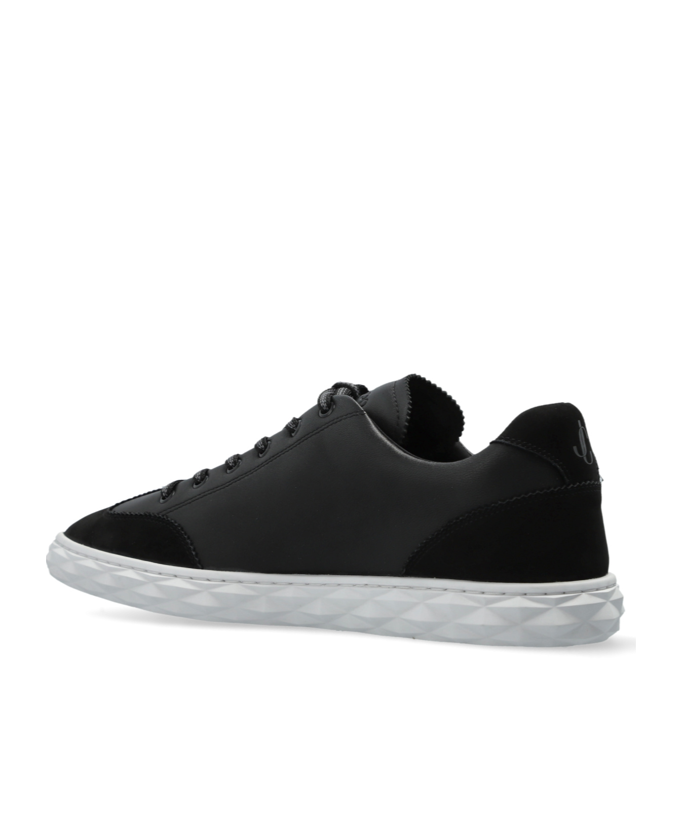 Jimmy Choo Diamond Light Flex Low-top Sneakers In Black