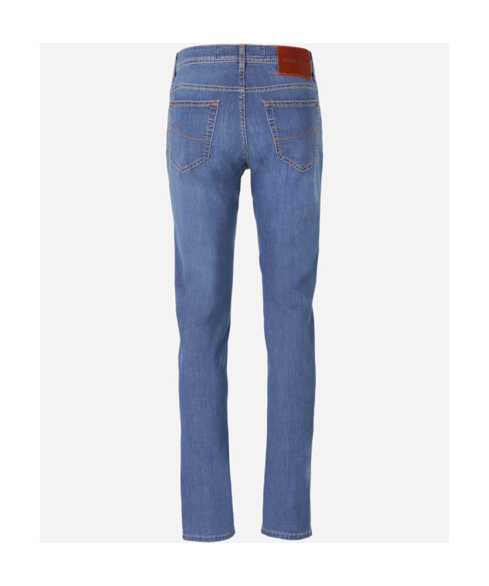 Jacob Cohen Belt-loop Jeans In Blue