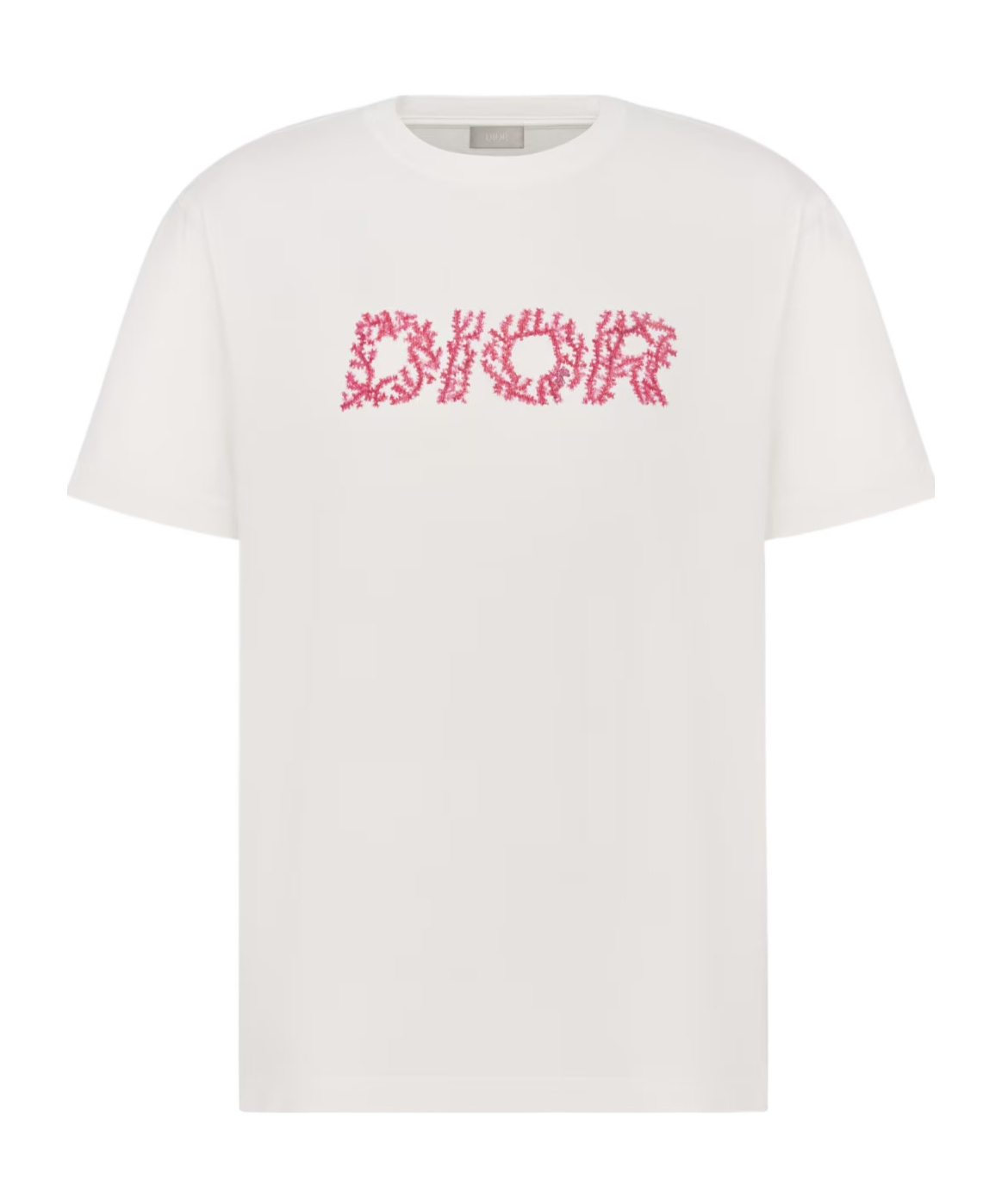 Dior Logo Short-sleeved T-shirt In White