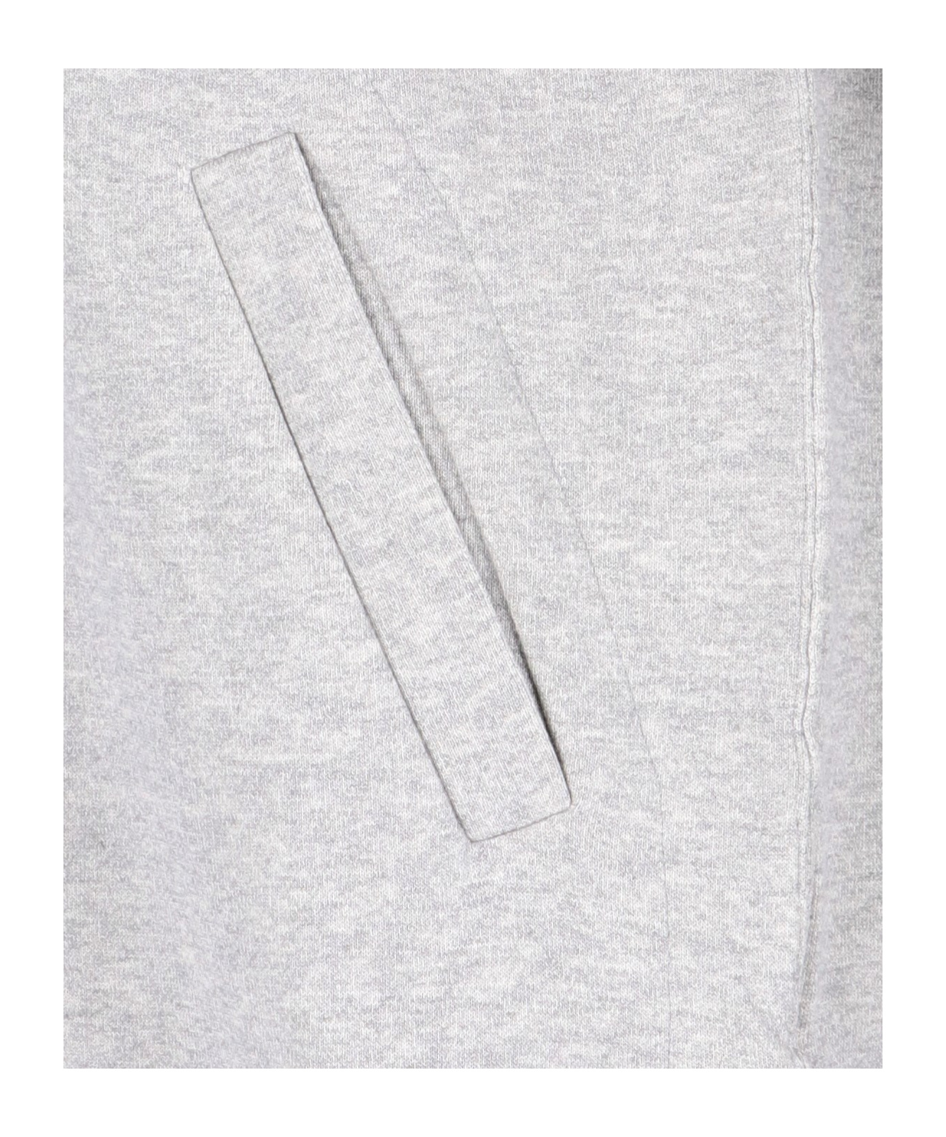 COMME DES GARÇONS HEART-MOTIF COTTON HOODIE 