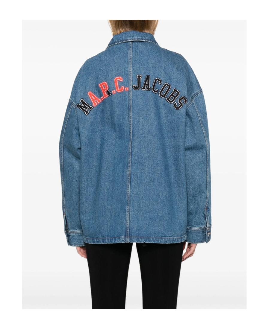 Apc A.p.c. X Marc Jacobs Denim Unisex Jacket In Blue