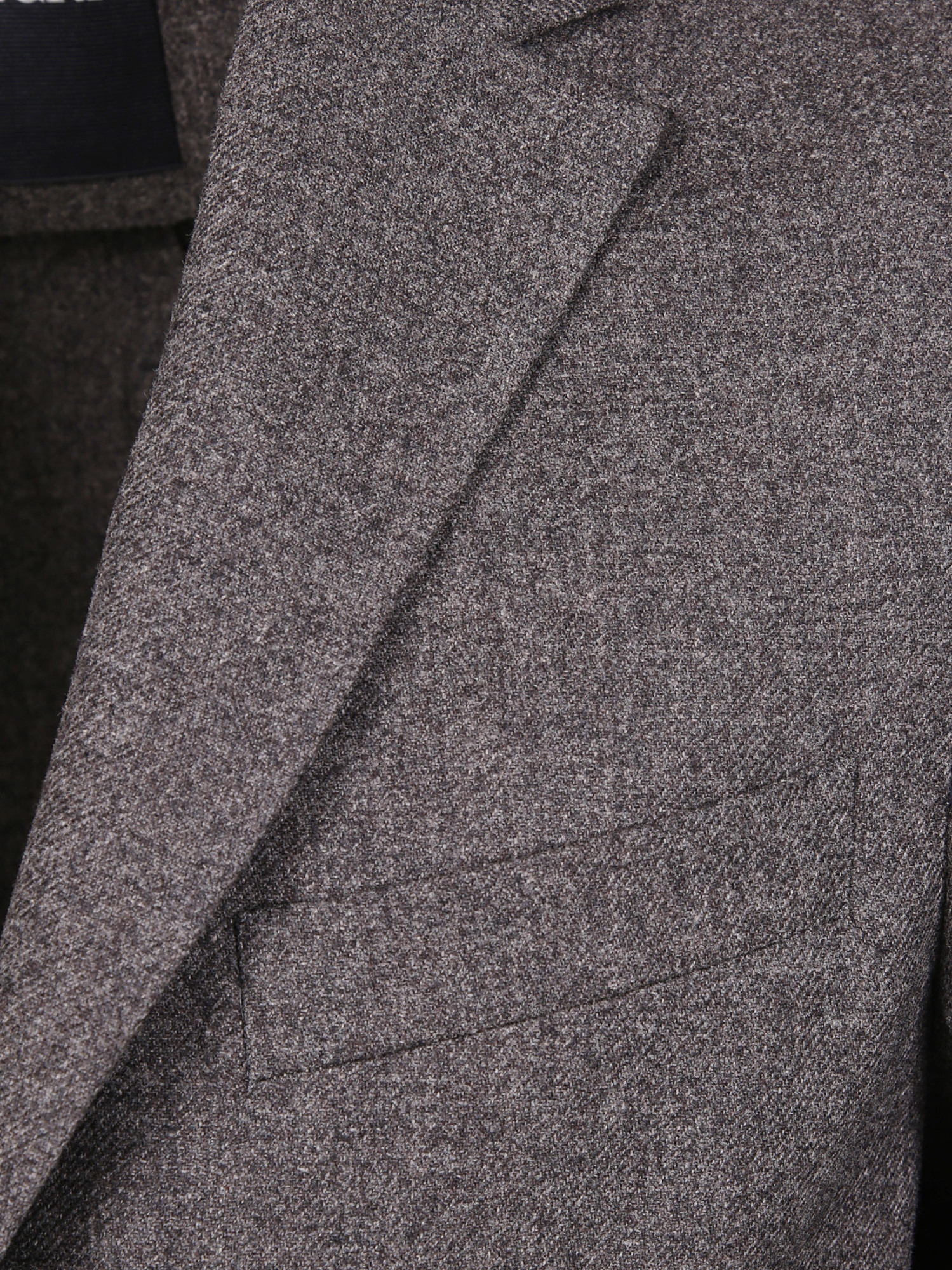 Zegna Wool Cotton And Cashmere Jacket Clothing In Brown