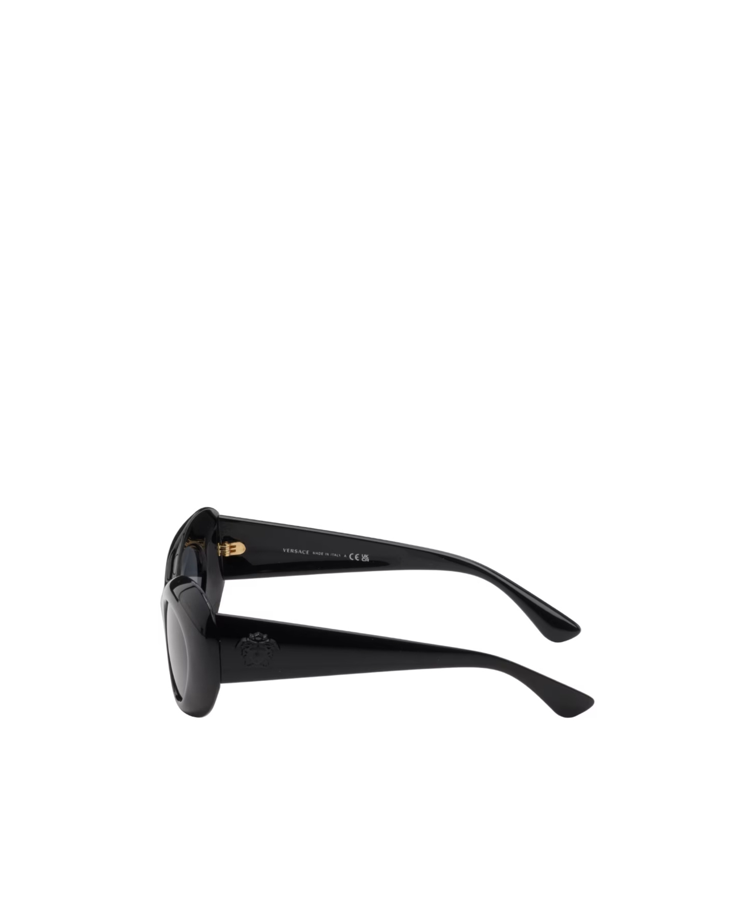 Versace Womens Black Ve4455u Cat-eye Acetate Sunglasses In Gray