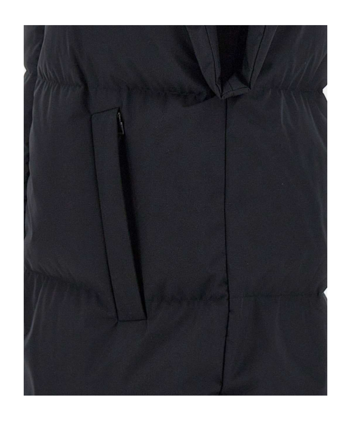 Herno Sleeveless Down Jacket In Black