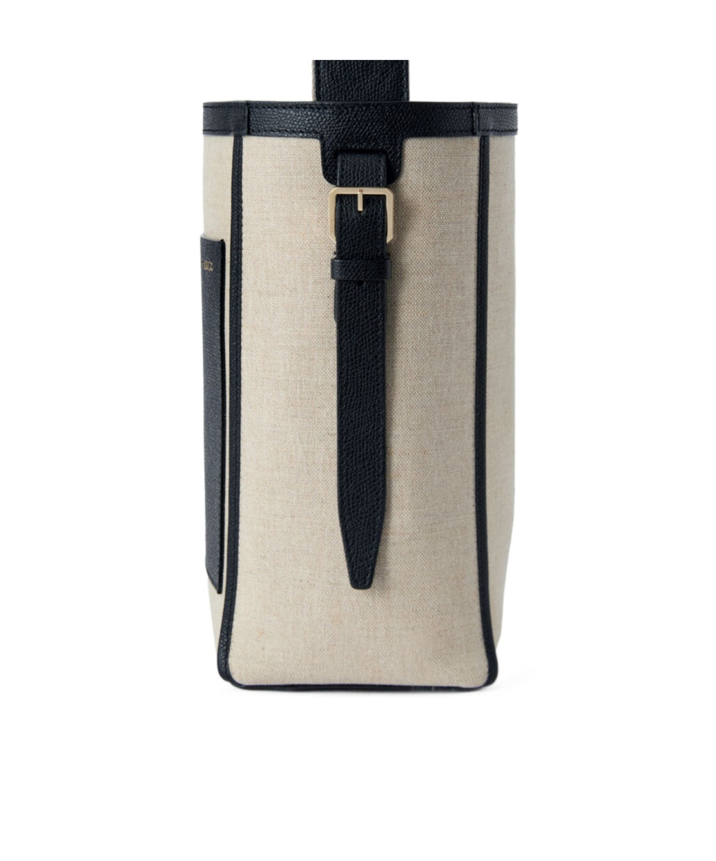 Valextra Soft Canvas Bucket Mini Bag
