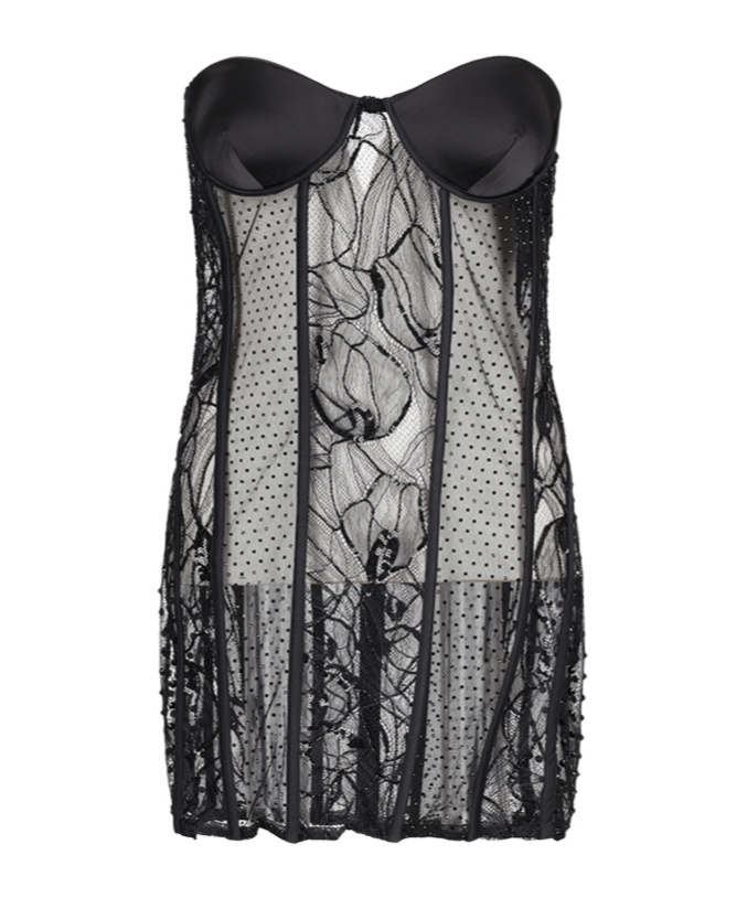 Retroféte Lenore Lace Dress
