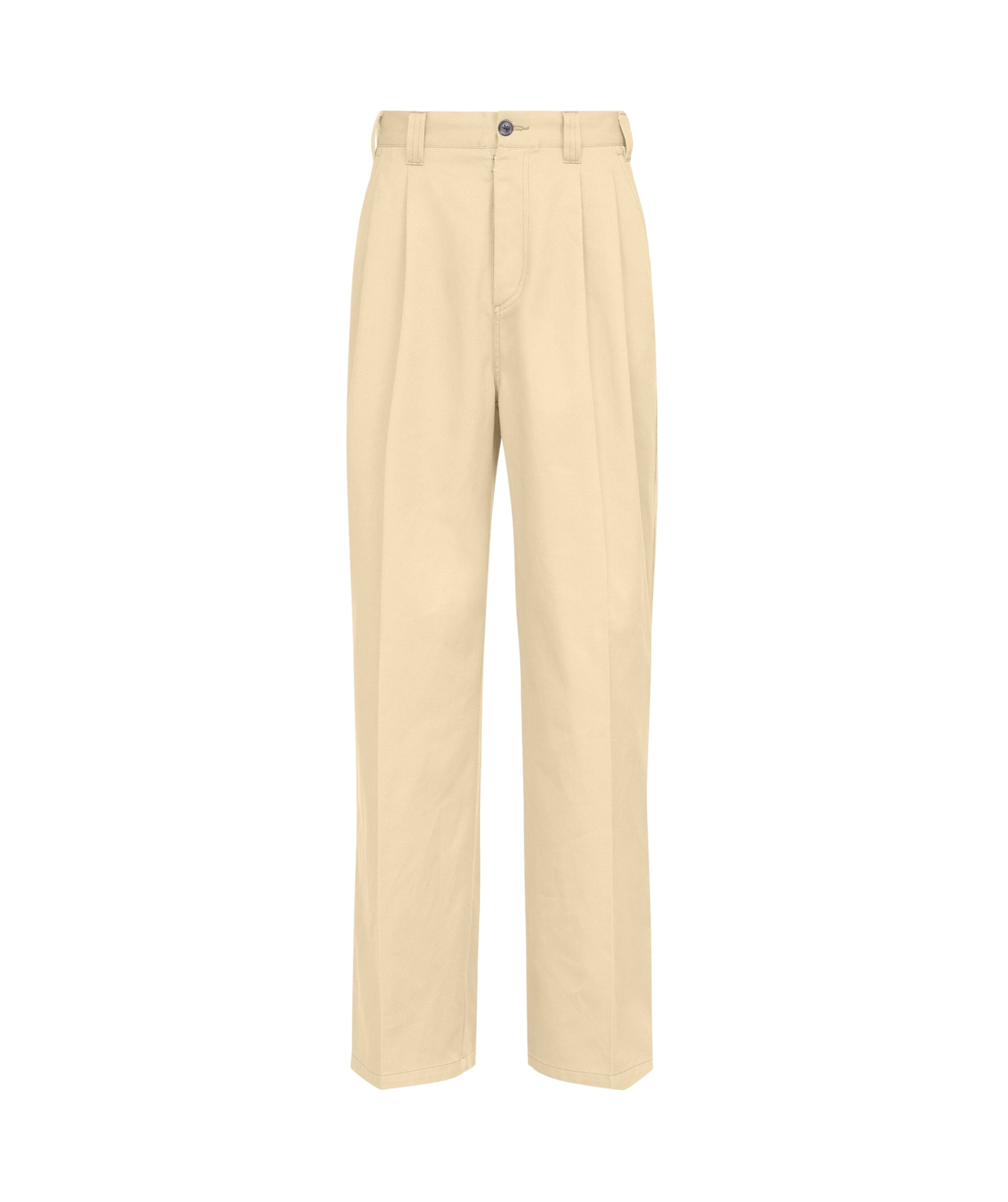 Maison Margiela Skater Chino Trousers In Nude