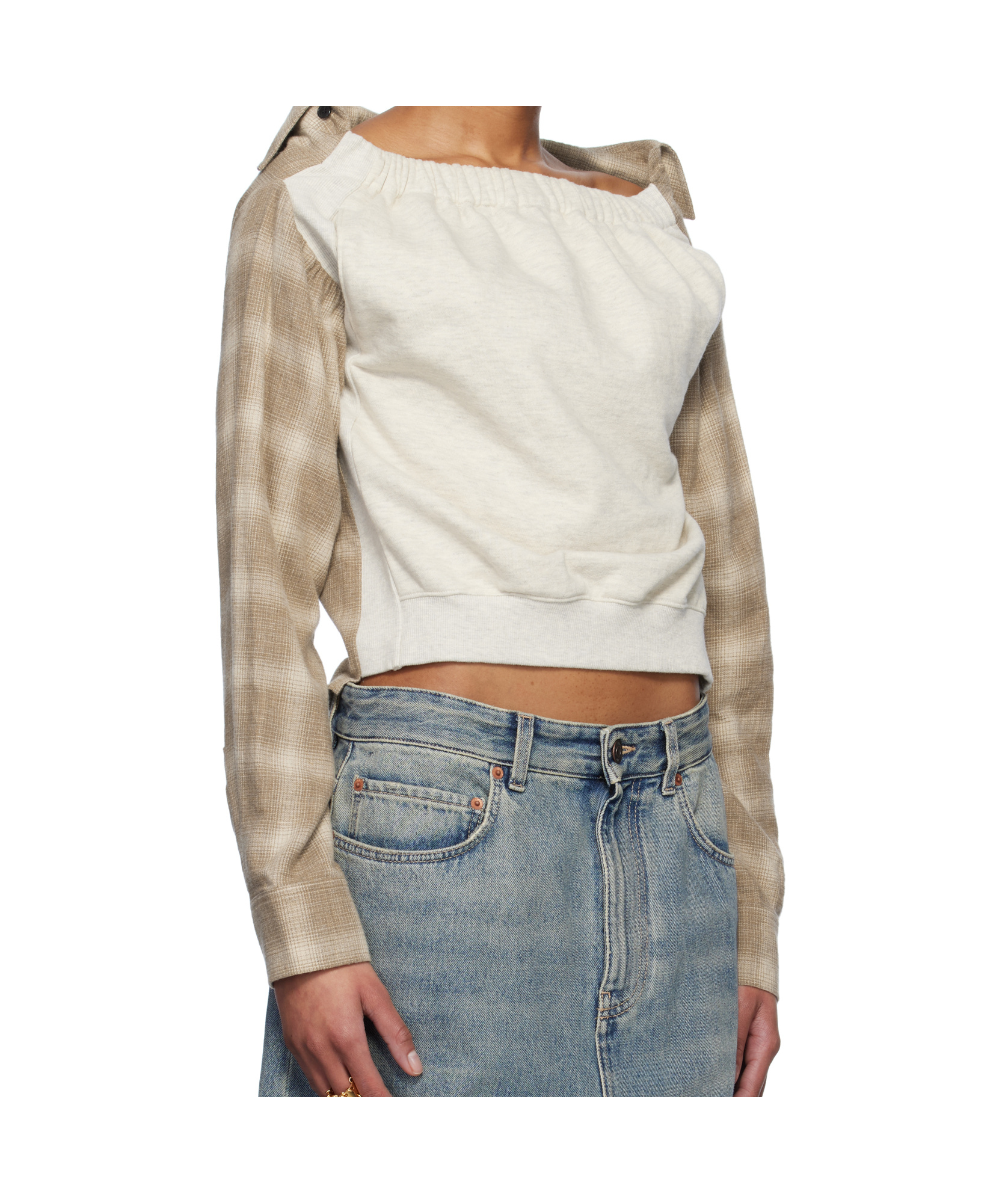 We11 Done Long Sleeve Shirt In Gray