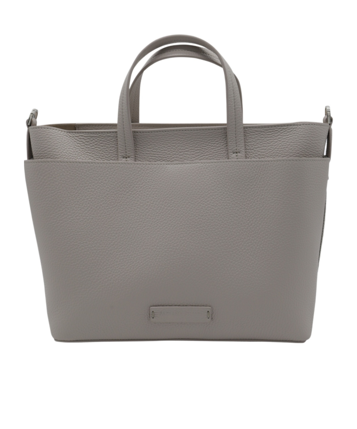 Fabiana Filippi Top Handle Shoulder Bag In Gray