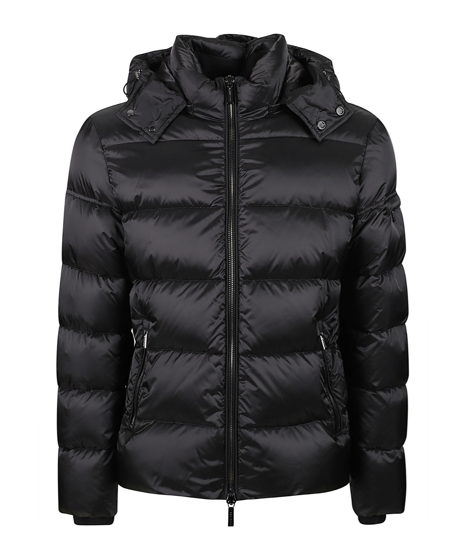 Moorer Long-sleeved Cotton Jacket In Black