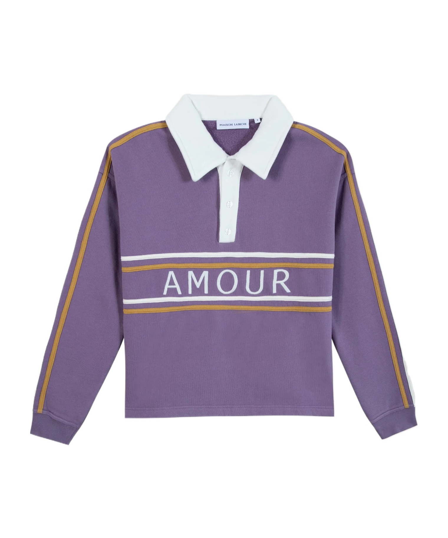 Maison Labiche Polo Collar Sweatshirt In Multi