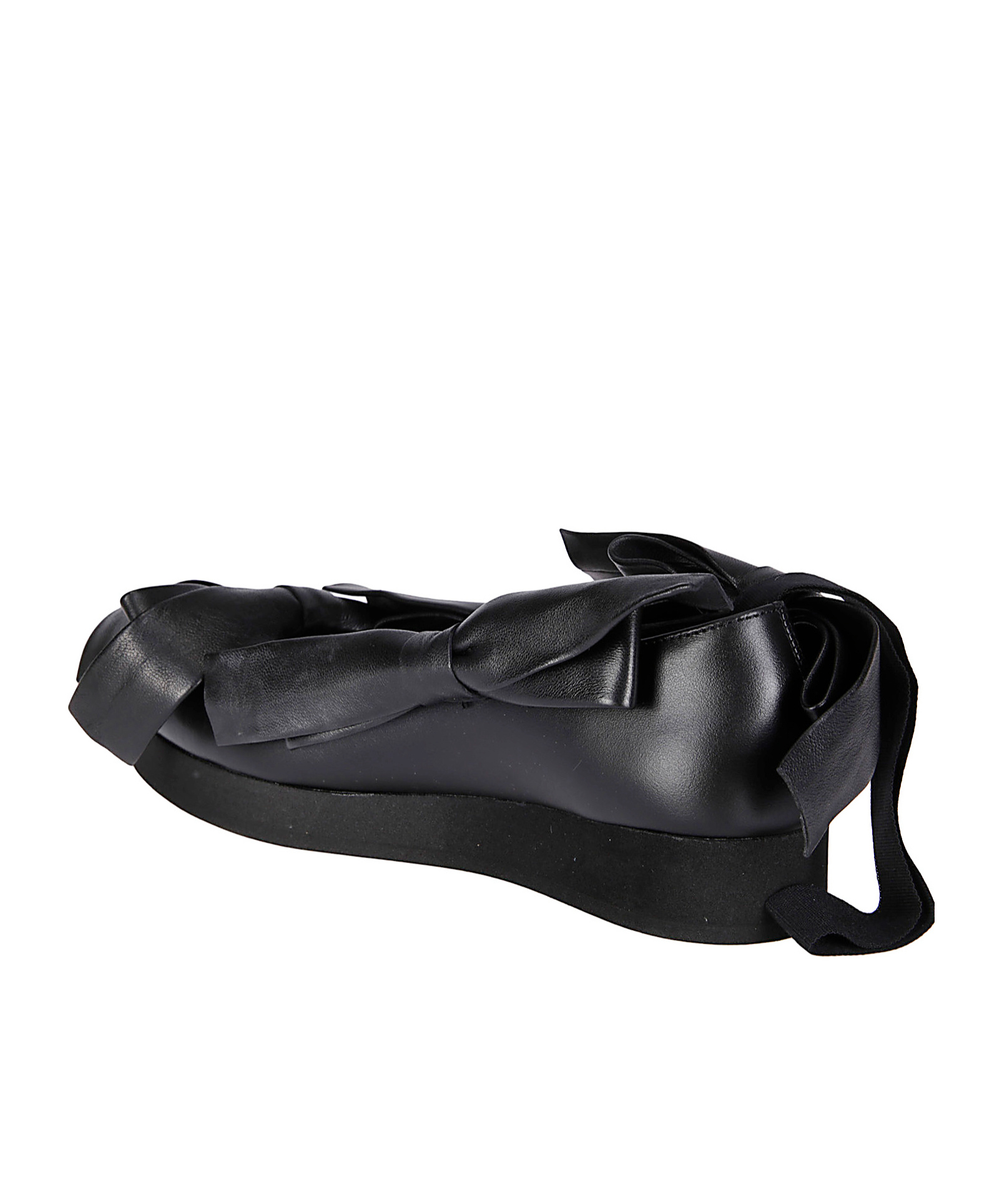 Comme Des Garçons X Phileo Platform Ballet Flat In Black