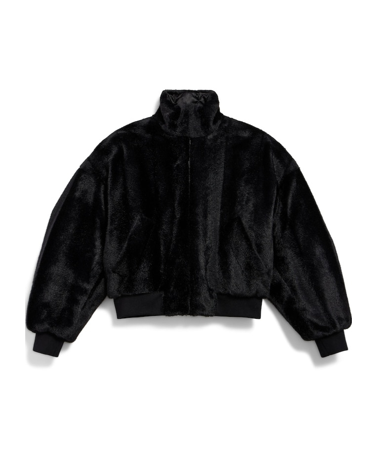 Balenciaga Black Jackets Women In Black
