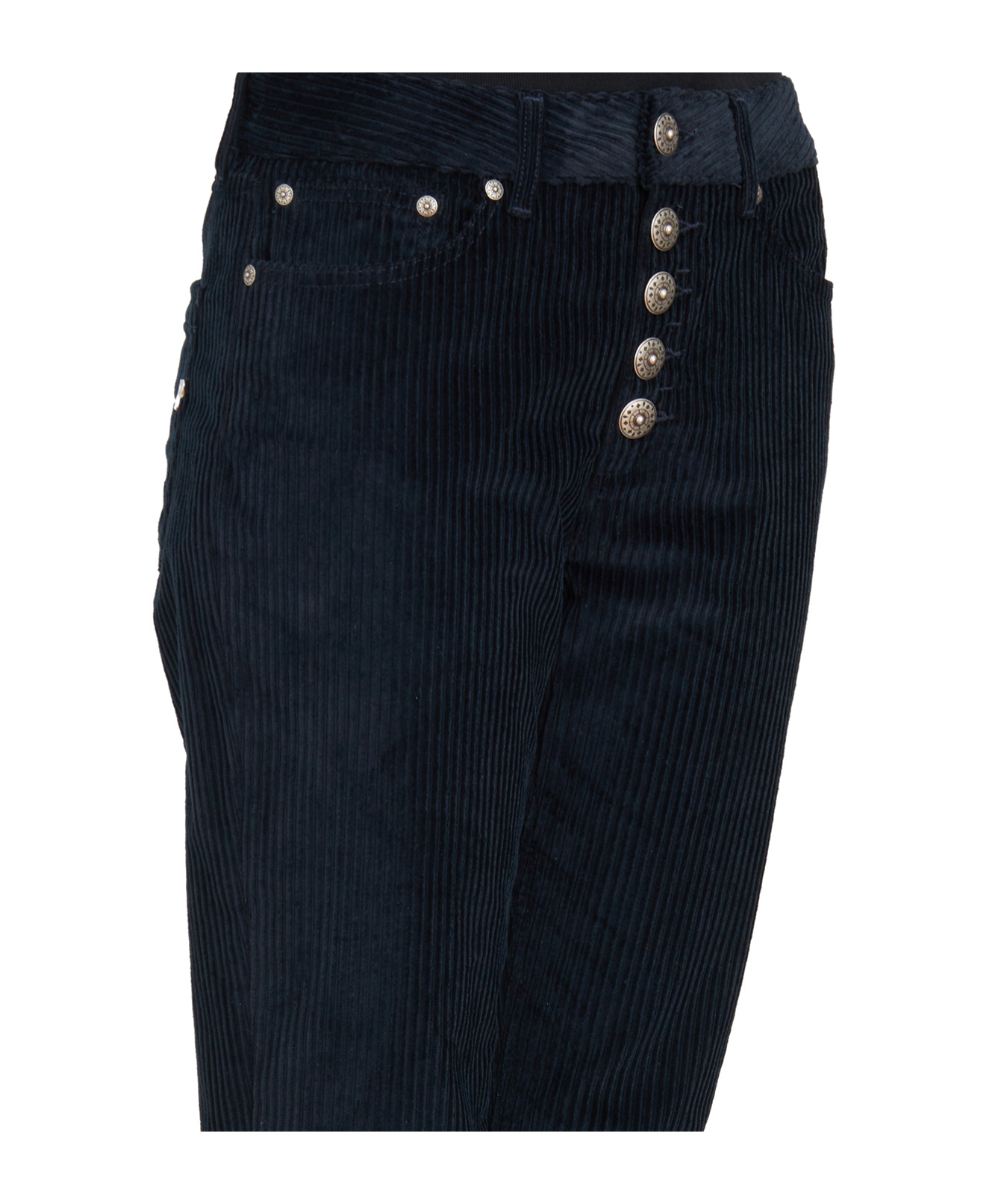Dondup Woman Pants Black Size 31 Cotton, Elastomultiester, Elastane In Black