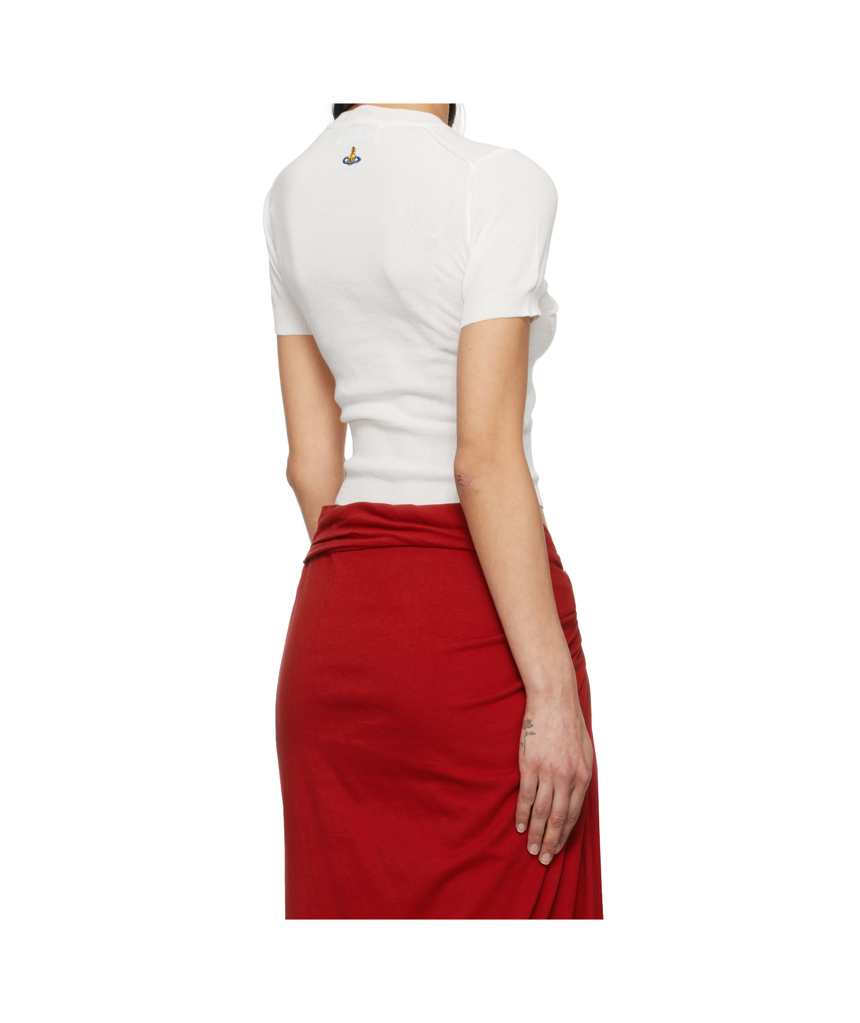 Vivienne Westwood Lightweight Semi-sheer Top In White