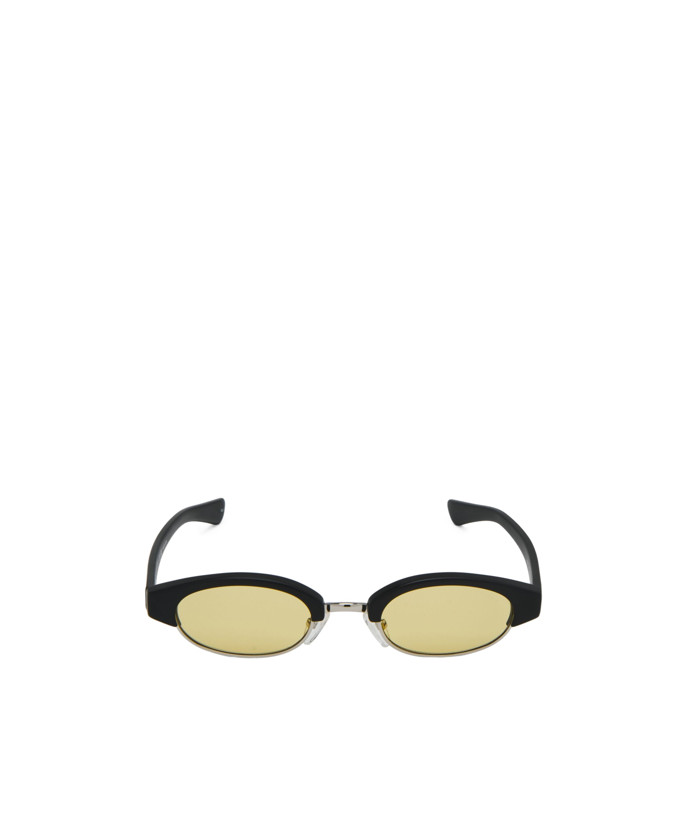 Alexander Mcqueen Geometric Frame Sunglasses In Black