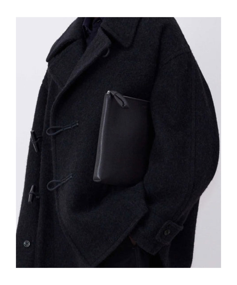 Lemaire Logo-embossed Document Holder In Black