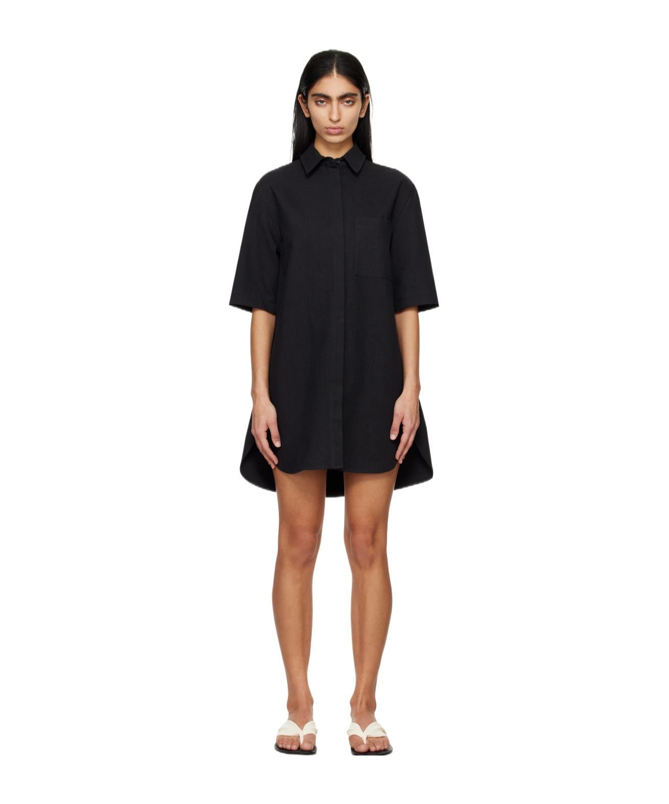 LOULOU STUDIO TWILL DRESS