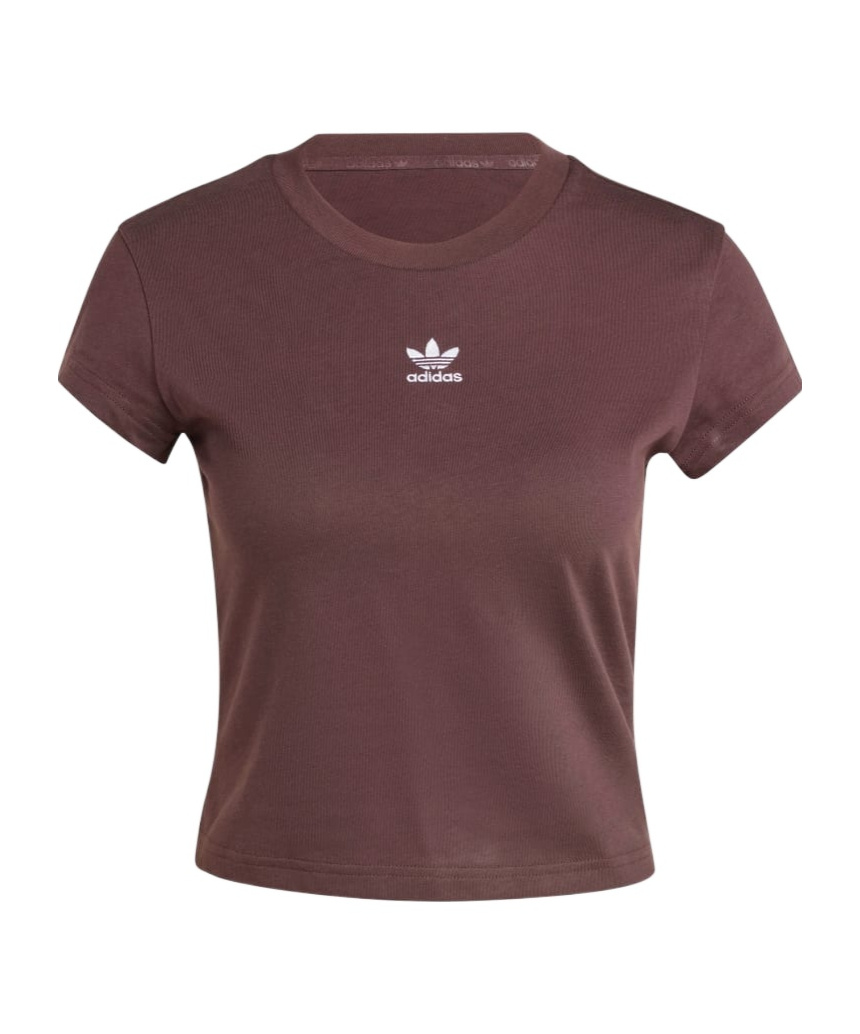 Adidas Originals Open-necked Black Shirt In Red