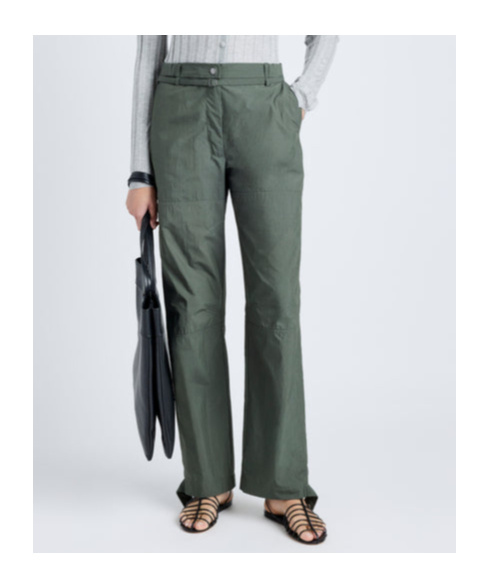 PHILOSOPHY DI LORENZO SERAFINI DOUBLE BELT LOOP CASUAL PANTS