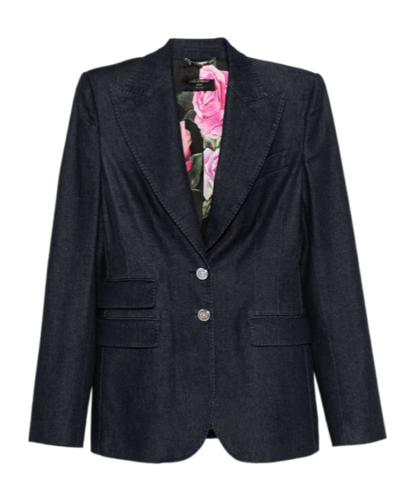 DOLCE & GABBANA DENIM BLAZER 